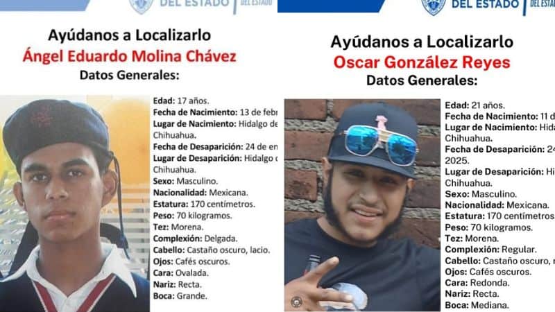 Investigan a policías municipales por «levantón» de dos jóvenes en Parral