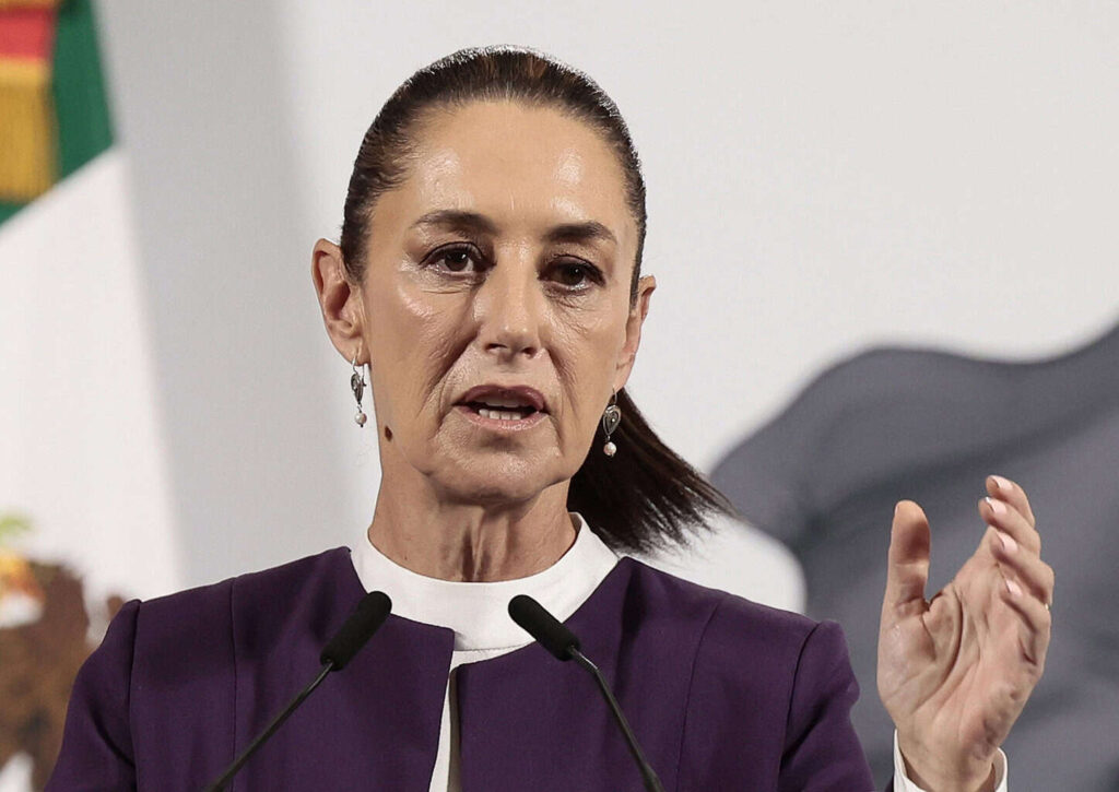 Sheinbaum felicita al papa León XIV y reafirma compromiso con la paz mundial